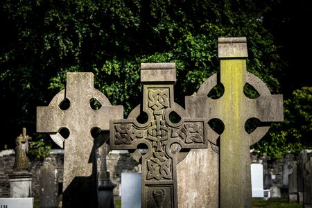 Cemetery cross celtic