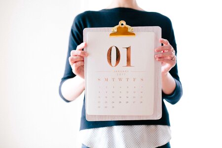 New year people woman
