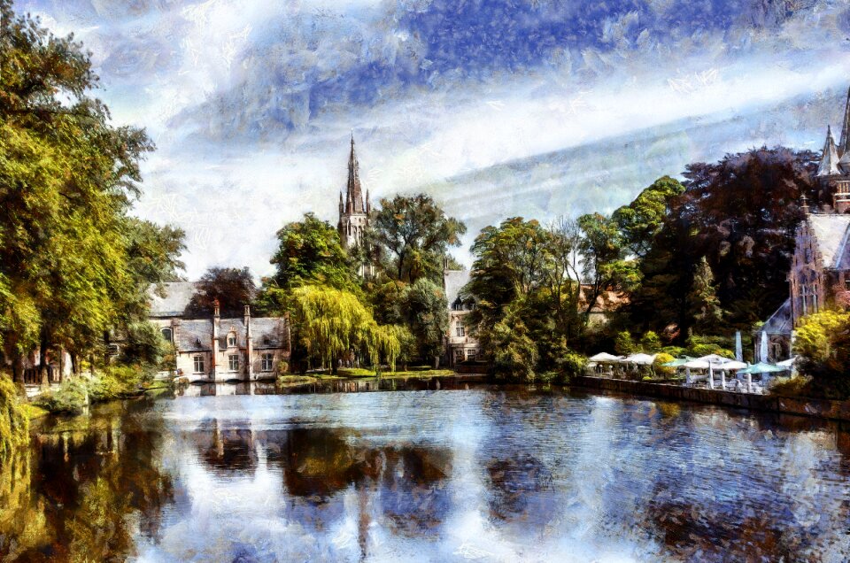 Architecture water medieval