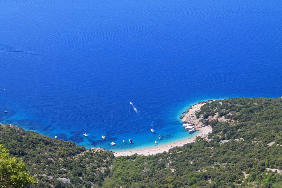 Ships blue sea sea water
