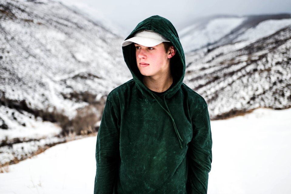 Cap cold winter