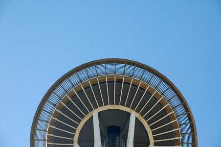 Seattle buildings perspective photo