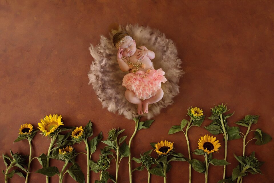 Baby portrait cute