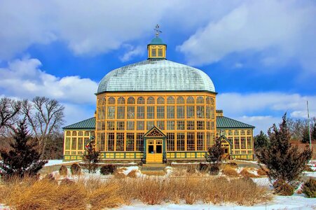Outdoors building druid hill park