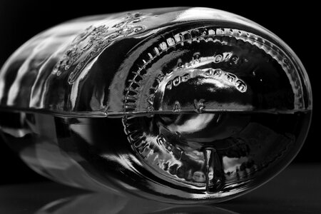 Glass bottle bottle alcohol