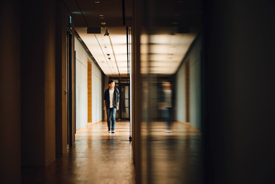 Fashion reflection blur