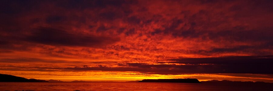 Sunset plimmerton nz