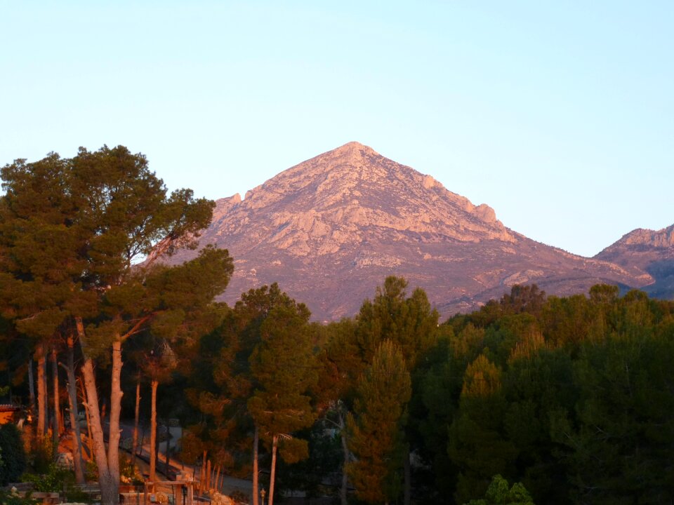 Mountain la nucia spain