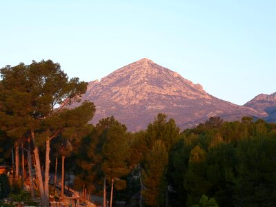 Mountain la nucia spain
