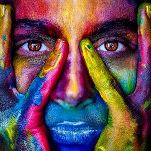 Colors artistic model