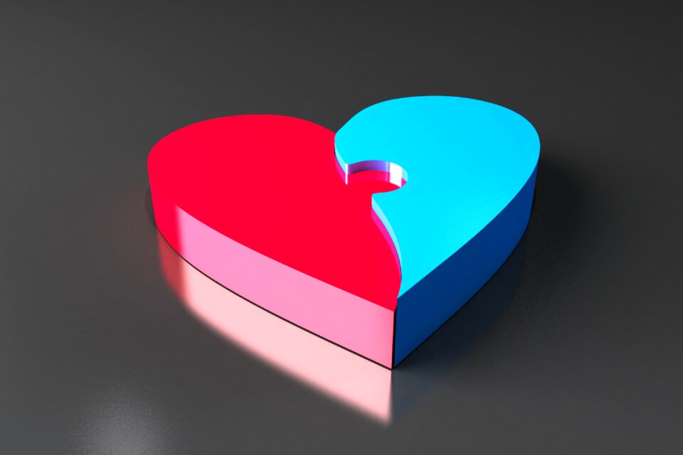 Love symbol illustration