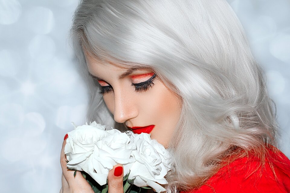 Girl portrait blond