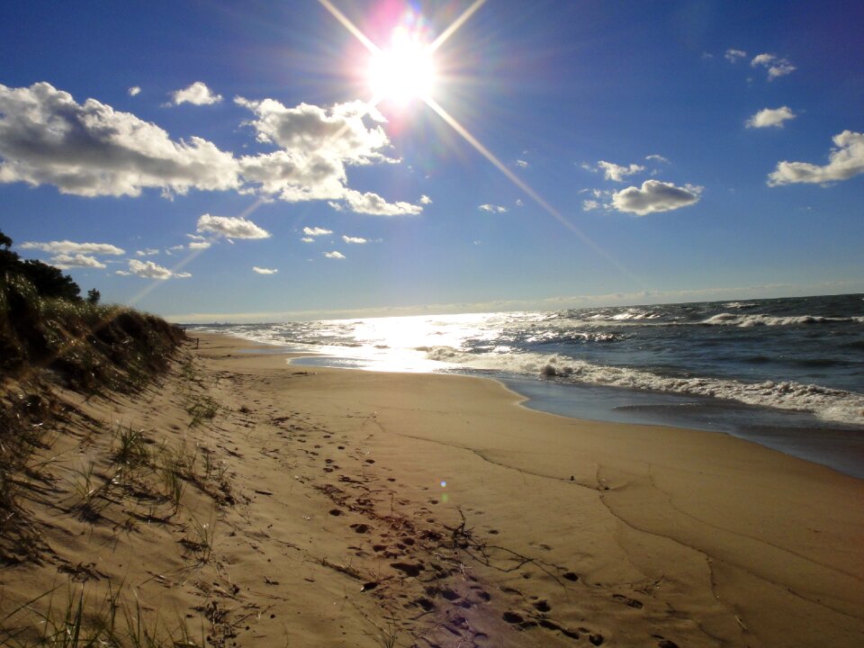 Beach sun sand