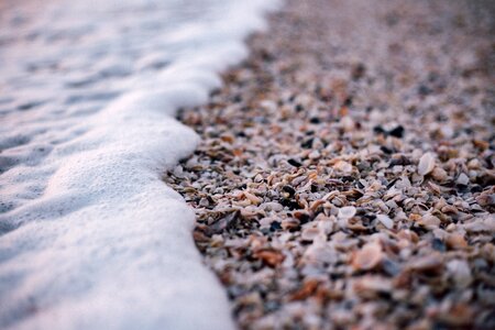 Shore water rocks