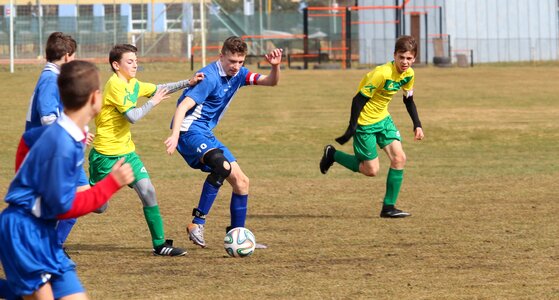 Football playground match ball