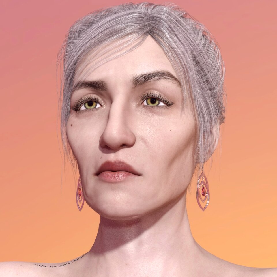 Old woman age human