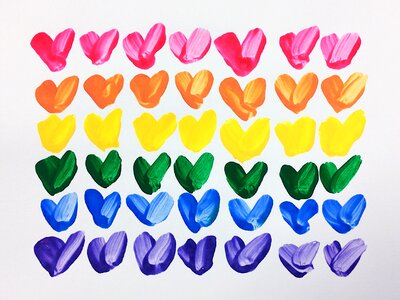 Love arts and crafts valentine