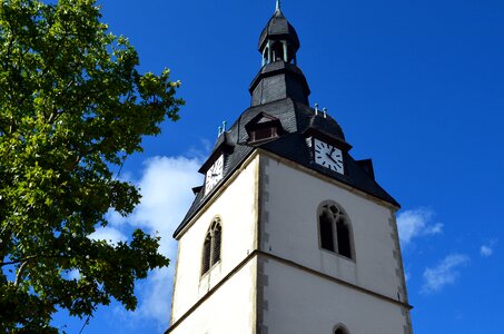 Tower clock church clock