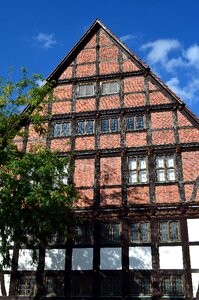 Historic center facade fachwerkhaus photo