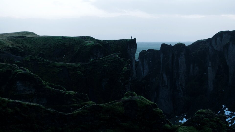 Alone trek travel photo