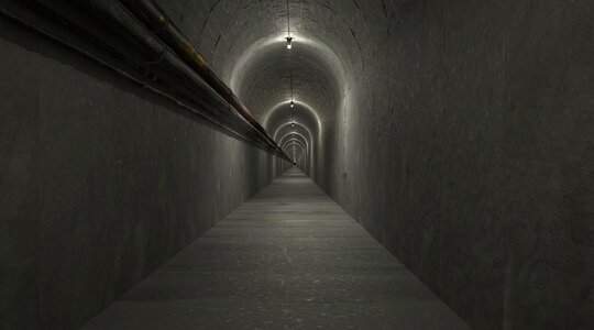 Escape underpass bunker