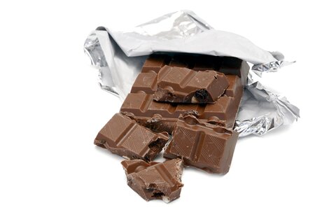 Swiss chocolate nibble nutrition