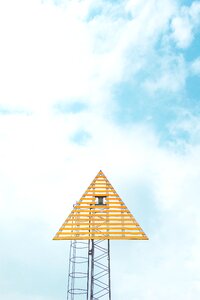 Camera blue sky