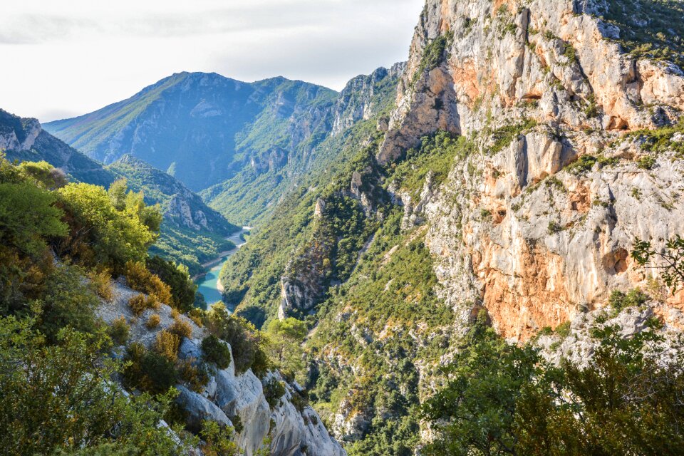 The gorge of verdon verdon rock
