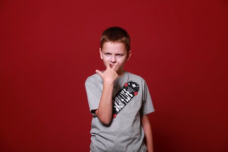 Angry threatening serious