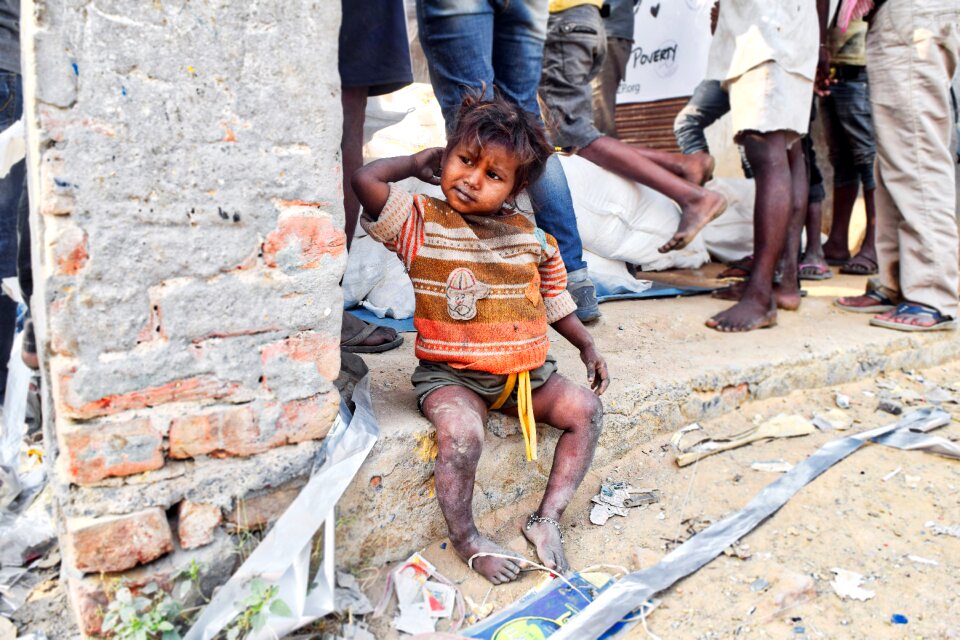 Poverty people support