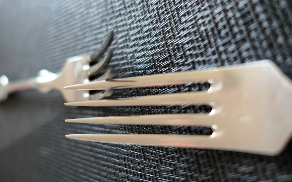 Esswerkzeug metal metal fork