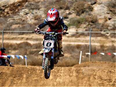 Motorcycle fast competition