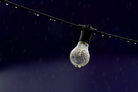 Wire rain raindrops