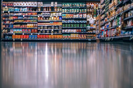 Clean food grocery photo