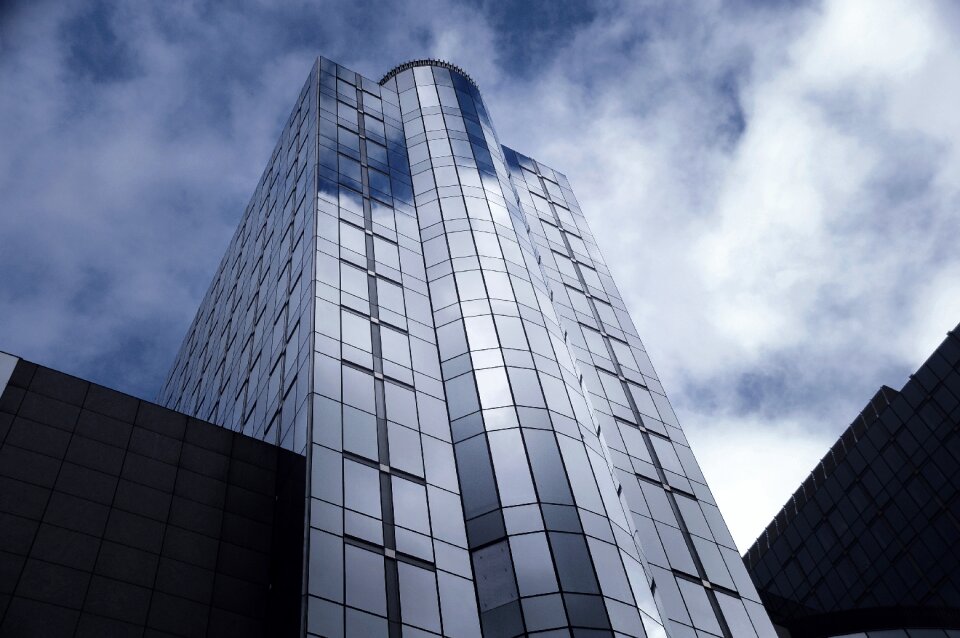 Skyscraper modern european union