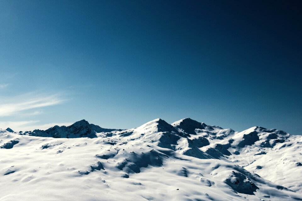 Mountains peak summit