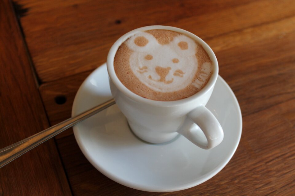 White cappuccino restaurant
