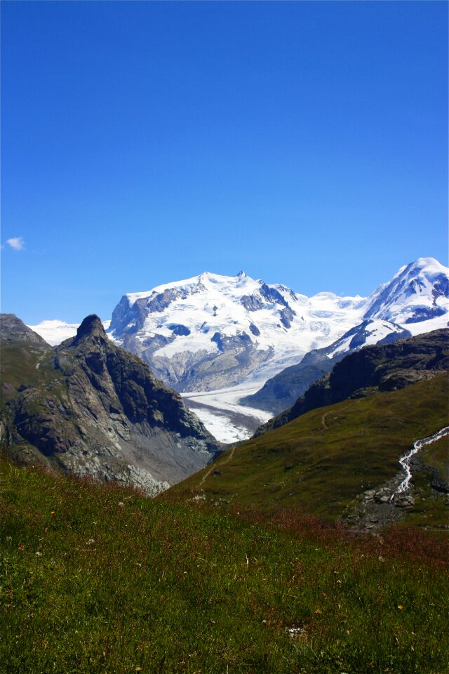 Swiss glacier mountain