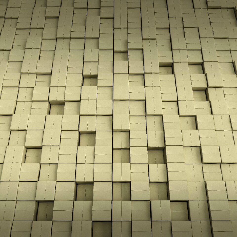 Pavement abstract square