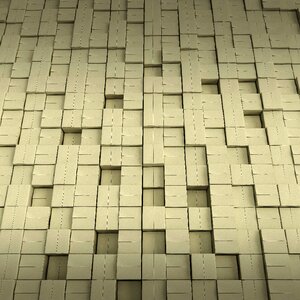 Pavement abstract square