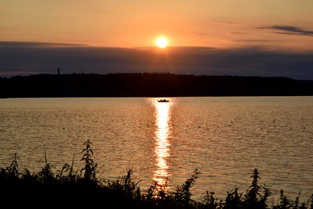 Sky sun dusk
