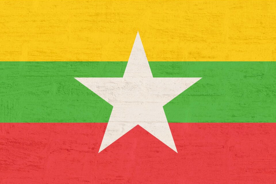 Myanmar flag Free photos
