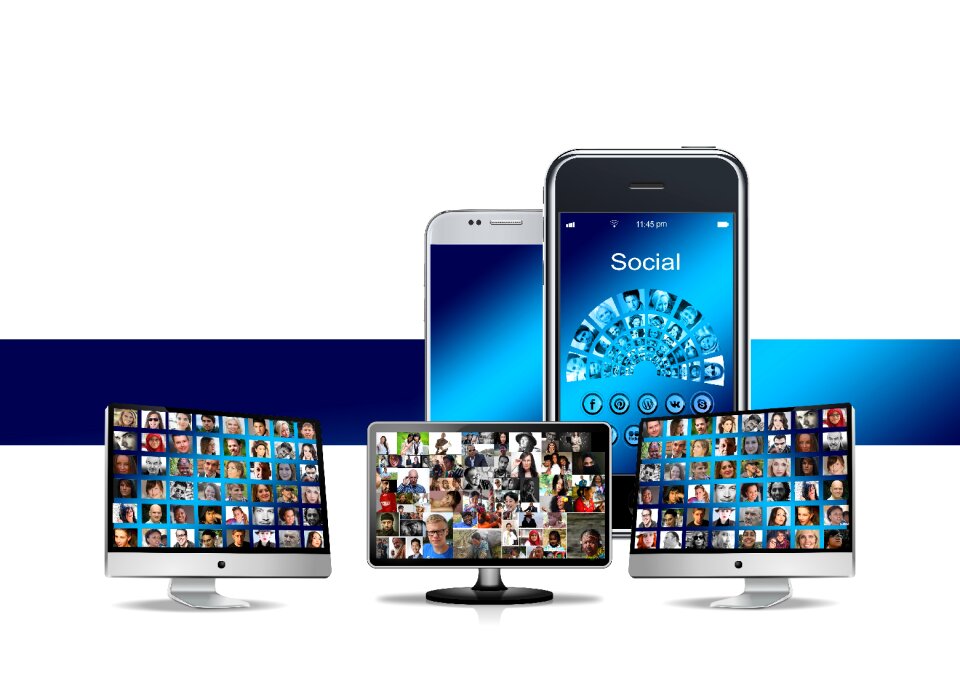 Social media smartphone