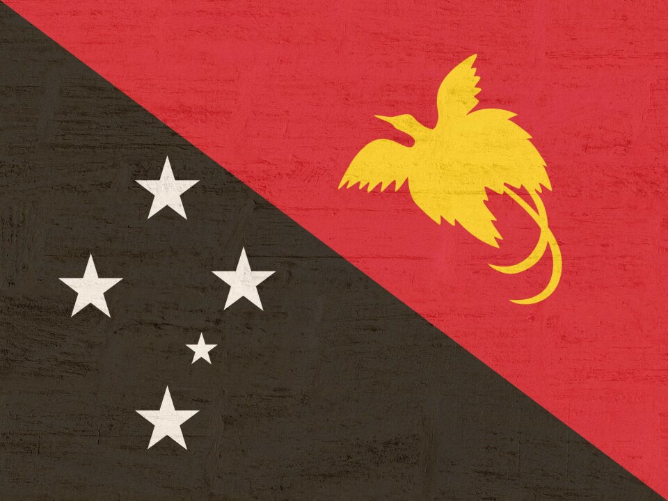 Papua new guinea flag international