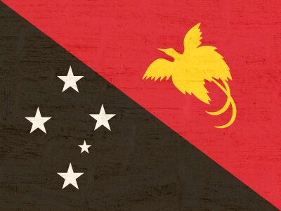 Papua new guinea flag international