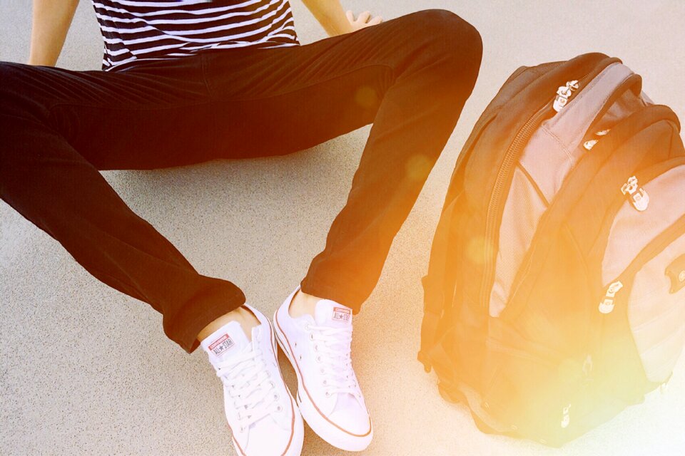 Education teenager morning