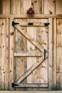 Wooden door brown door