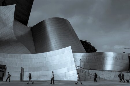 Design disney concert hall landmark photo