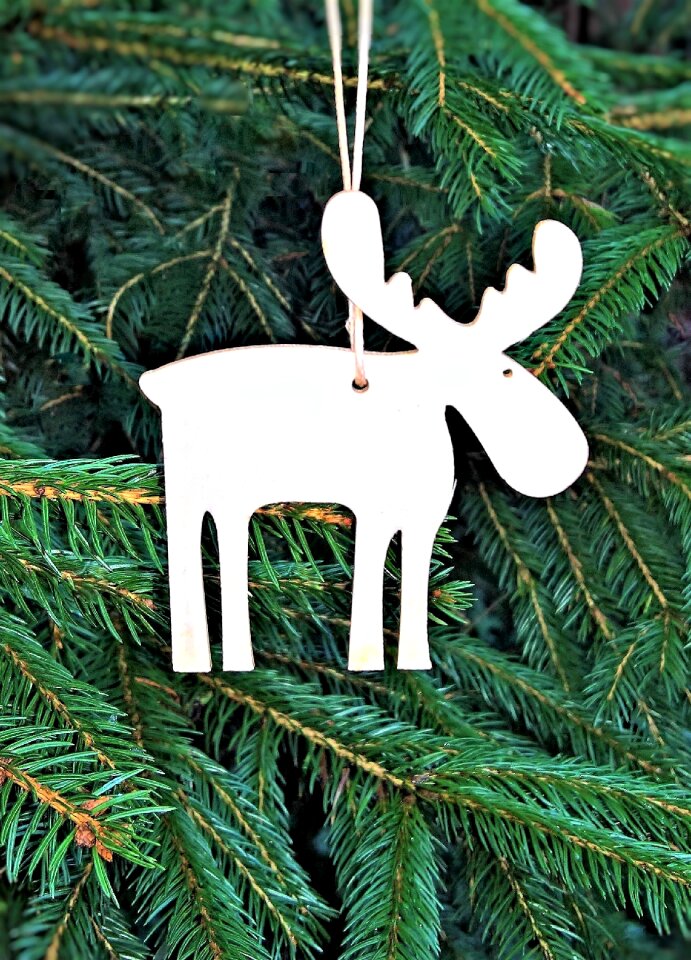 Holzfigur fretwork christmas tree pendant