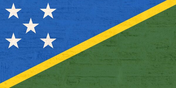 Solomon islands flag international